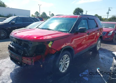 2016 Ford Explorer from USA, damaged, VIN 1FM5K7B81GGC42501